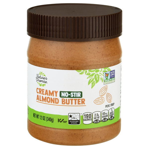 Nature's Promise Creamy No Stir Almond Butter