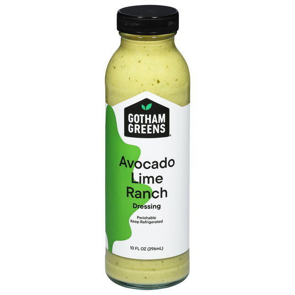 Gotham Greens Avocado Lime Ranch Dressing Refrigerated