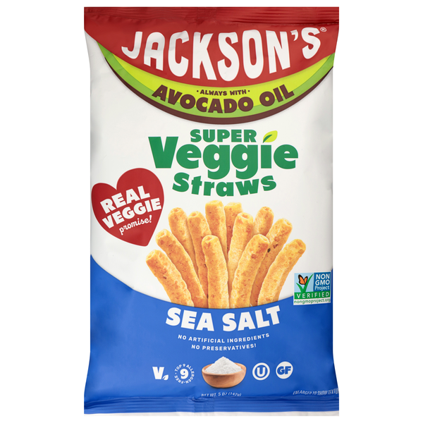 Jackson's Sea Salt Super Veggie Straws