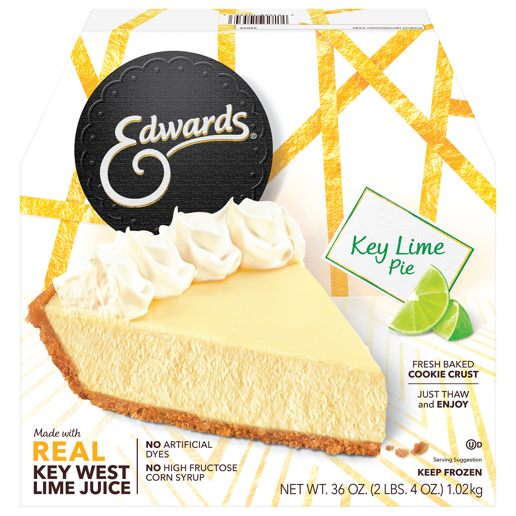 Edwards Edwards Pie Key Lime Thaw & Serve Frozen