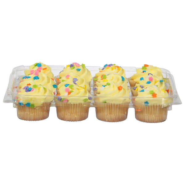 Food Lion Spring Vanilla Cupcakes - 12 ct