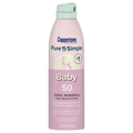 Coppertone Pure & Simple Baby Sunscreen Spray SPF 50
