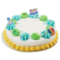 Food Lion Bakery Traditional Yellow & Vanilla Cake Sliced 8 Inch