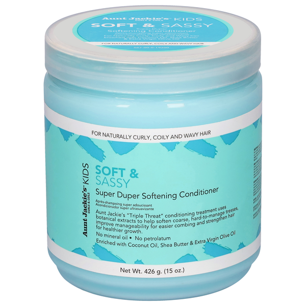 Aunt Jackie's Kids Soft & Sassy Super Duper Softening Conditioner