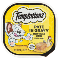 Temptations Pate in Gravy Chicken Adult Wet Cat Food