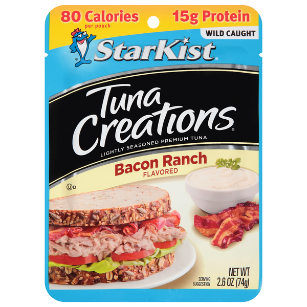 StarKist Tuna Creations Wild Caught Bacon Ranch Lightly Seasoned