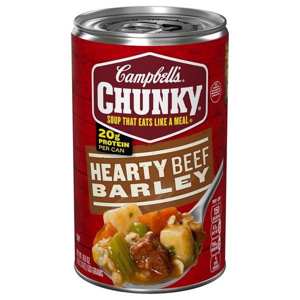 Campbell's Chunky Hearty Beef Barley Soup