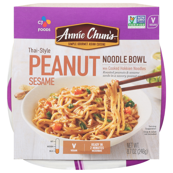 Annie Chun's Asian Cuisine Thai-Style Peanut Sesame Noodle Bowl