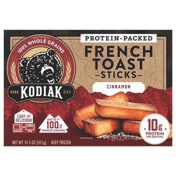 Kodiak Protein Packed Cinnamon French Toast Sticks