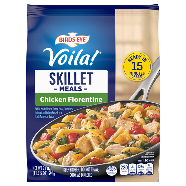 Birds Eye Voila! Chicken Florentine Frozen Skillet Meal