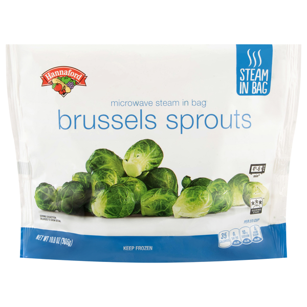 Hannaford Steam in Bag Brussels Sprouts Frozen