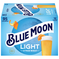 Blue Moon Light Sky Citrus Wheat Beer - 12 pk