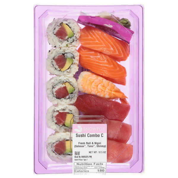 Snowfox Sushi Combo C