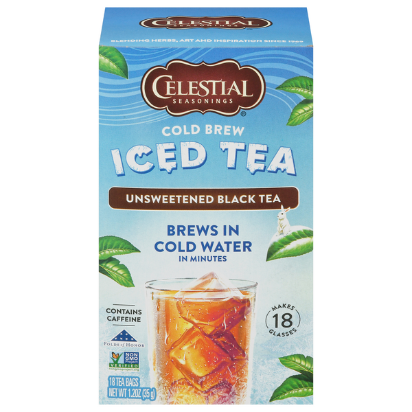 Save on Celestial Seasonings Cold Brew Iced Black Tea Bags Unsweetened