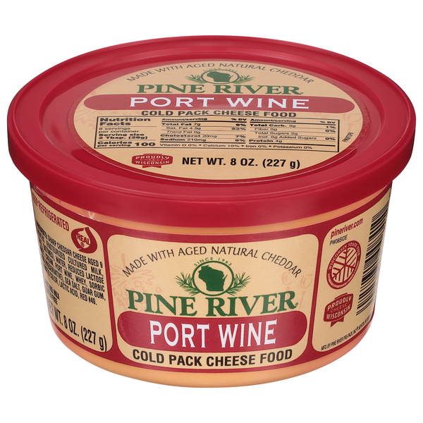 Save on Pine River Cold Pack Port Wine Cheese Food Order Online Delivery Food Lion