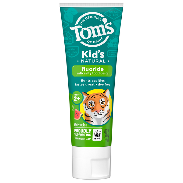 Save On Tom s Of Maine Kids Natural Fluoride Anticavity Toothpaste 
