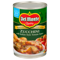 Del Monte Zucchini with Italian Style Tomato Sauce