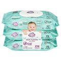Always My Baby Thick & Gentle Unscented Baby Wipes Pop-Top 72 ct ea - 3 pk