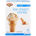 Hannaford Classic Ice Cream Cones - 24 ct