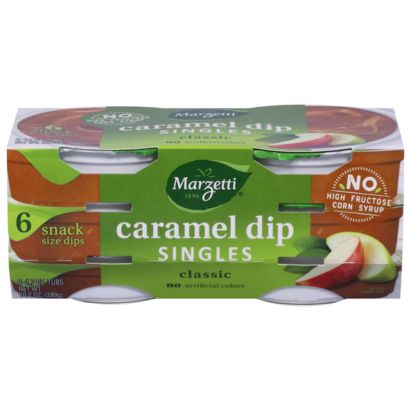 Marzetti Classic Caramel Dip Single Cups - 6 ct