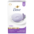 Dove Relaxing Lavender Beauty Soap Bar - 6 ct