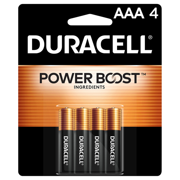 Duracell Power Boost Alkaline Batteries Size AAA