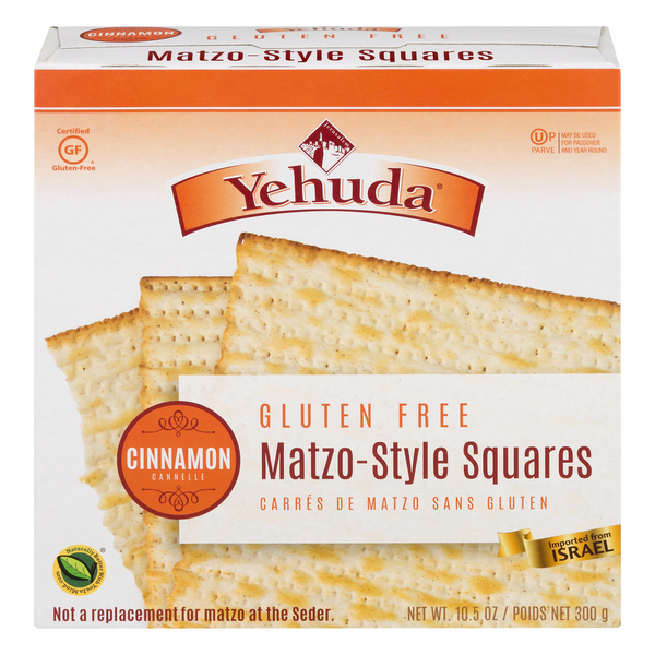 Save on Yehuda MatzoStyle Cinnamon Squares Gluten Free Order Online Delivery Giant
