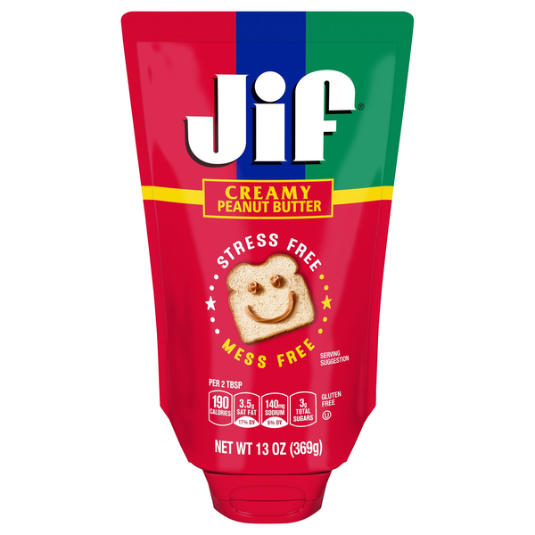 Jif Creamy Peanut Butter Squeeze
