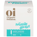 oi Organic Cotton Super Tampons
