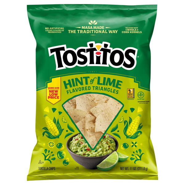 Tostitos Hint of Lime Tortilla Chips