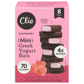 Clio Mini Raspberry Greek Yogurt Bars - 8 ct Refrigerated