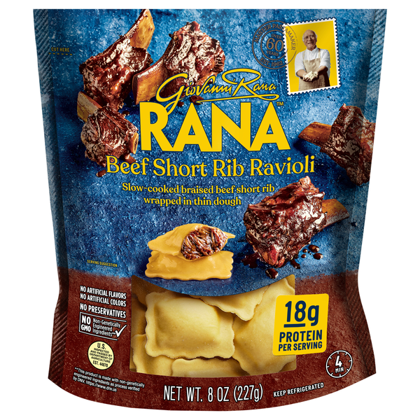 Giovanni Rana Beef Short Rib Ravioli Pasta Fresh