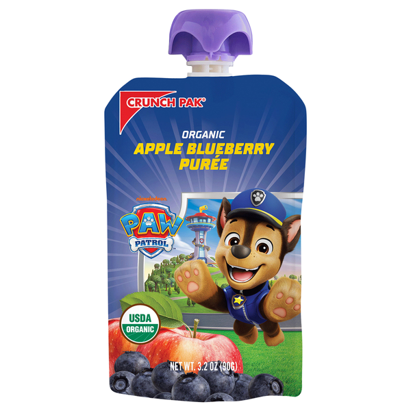 Crunch Pak Blendz Organic Apple-Blueberry Fruit Puree