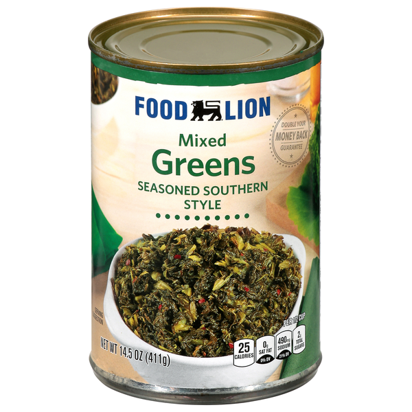 Food Lion Seasoned Southern Style Turnip & Mustard Mixed Greens