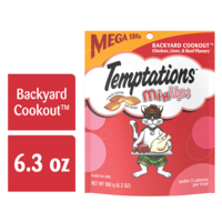 Temptations MixUps Backyard Cookout Crunchy & Soft Cat Treats