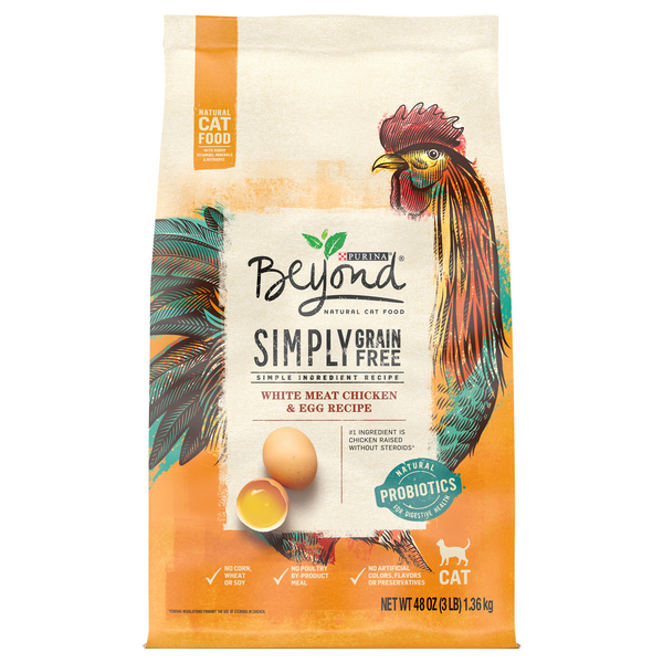 Save on Beyond Simply Grain Free Dry Cat Food White Meat Chicken & Egg Natural Order Online