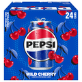 Pepsi Wild Cherry Cola Soda - 24 pk
