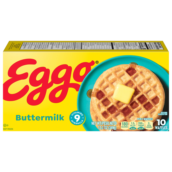 Eggo Buttermilk Waffles - 10 ct