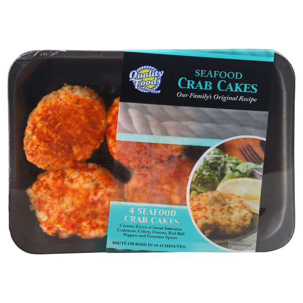 Save on Quality Foods From The Sea Crab Cakes 4 ct Order Online