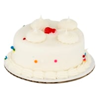Stop & Shop Bakery Cake Gold Vanilla 4 Inch