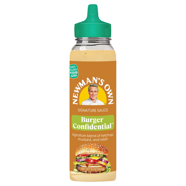 Newman's Own Gluten Free Burger Confidential Signature Sauce