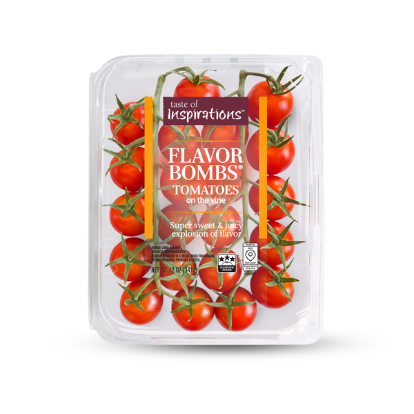 Taste of Inspirations Flavor Bombs on the Vine Tomatoes