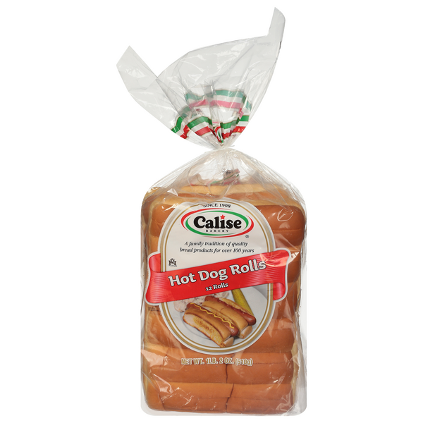 Save on Calise Bakery Hot Dog Rolls New England Style 12 ct Order