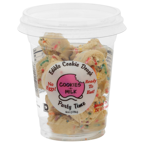 Cookies-n-Milk Edible Party Time Cookie Dough
