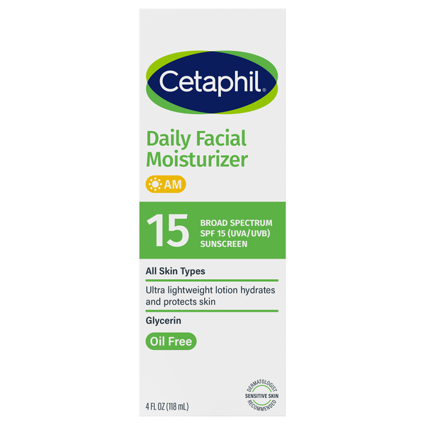 Cetaphil Daily Facial Moisturizer with Sunscreen SPF 15