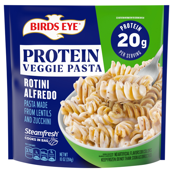 Birds Eye Steamfresh Veggie Pasta Rotini Alfredo Frozen