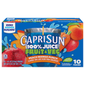 Capri Sun Peach Mango Punch Juice Drink Pouches - 10 pk