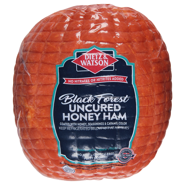 Dietz & Watson Deli Black Forest Uncured Honey Ham (Regular Sliced)