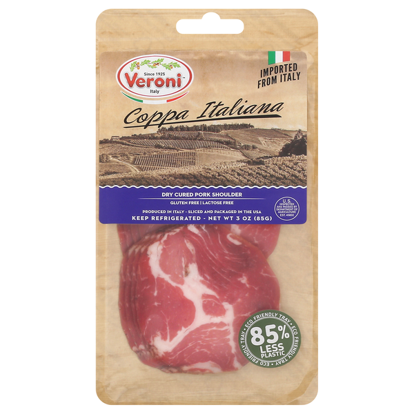 Veroni Coppa Italiana Dry Cured Pork Shoulder