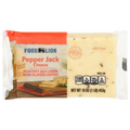 Food Lion Natural Pepper Jack Cheese Block